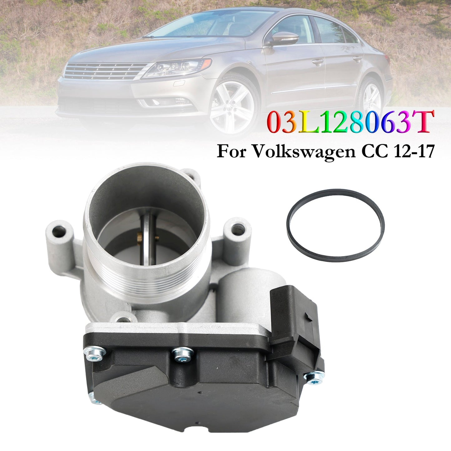 2012-2017 Volkswagen CC Throttle Body Assembly 03L128063T 03L128063G 03L128063K