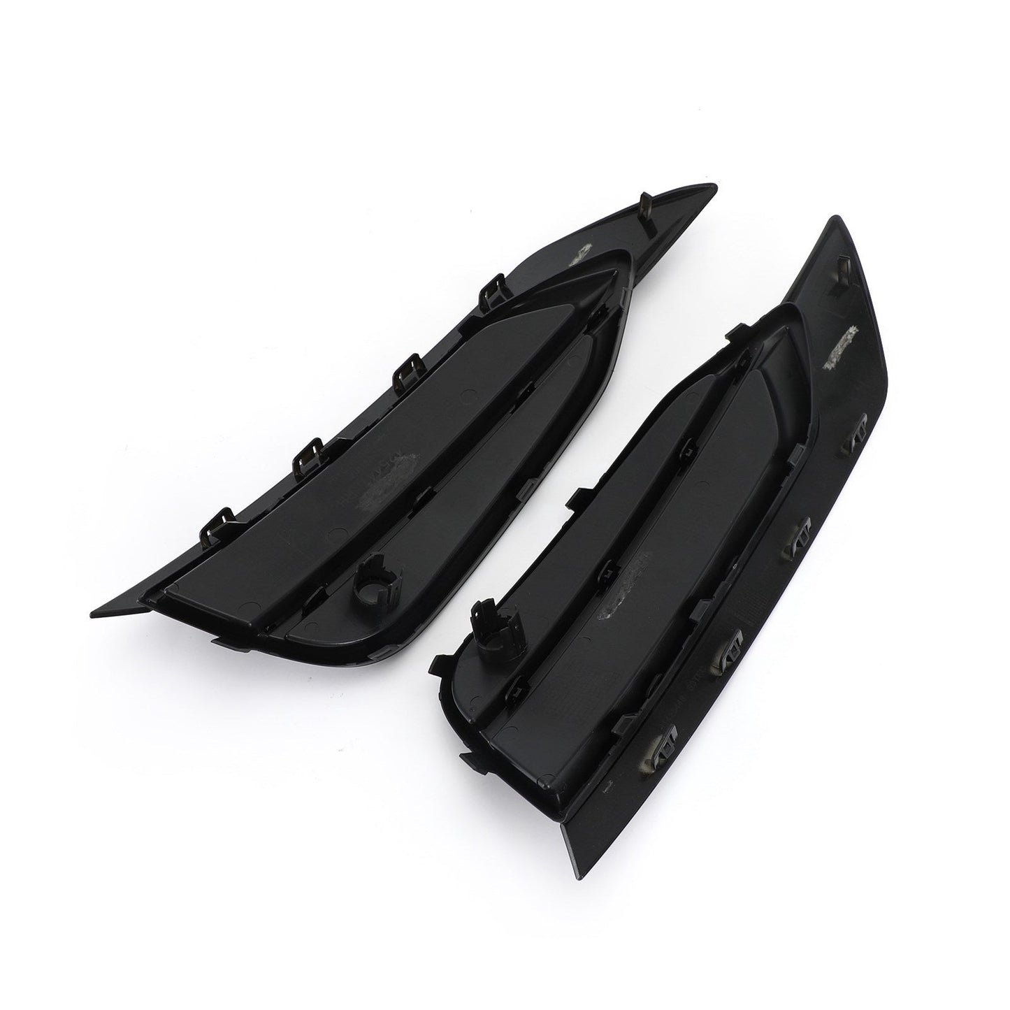 VOLVO S90 V90 2016-2019 Pair Bumper Lower Grille Gloss Black 31425447 31425446 Generic
