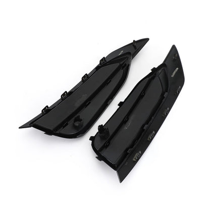 VOLVO S90 V90 2016-2019 Pair Bumper Lower Grille Gloss Black 31425447 31425446 Generic
