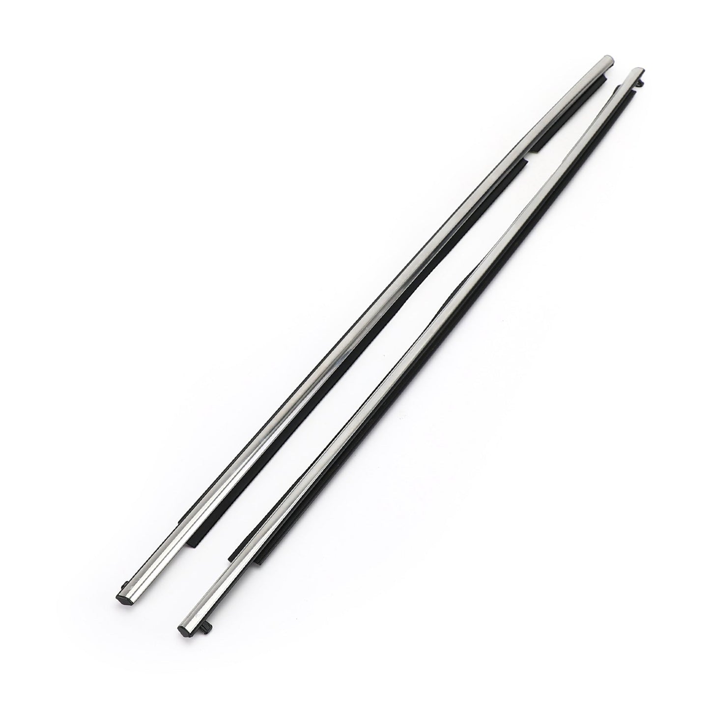 Joint d'étanchéité chromé pour vitres de voiture Toyota RAV4 2014-2019, 4 pièces, 75740-0R040