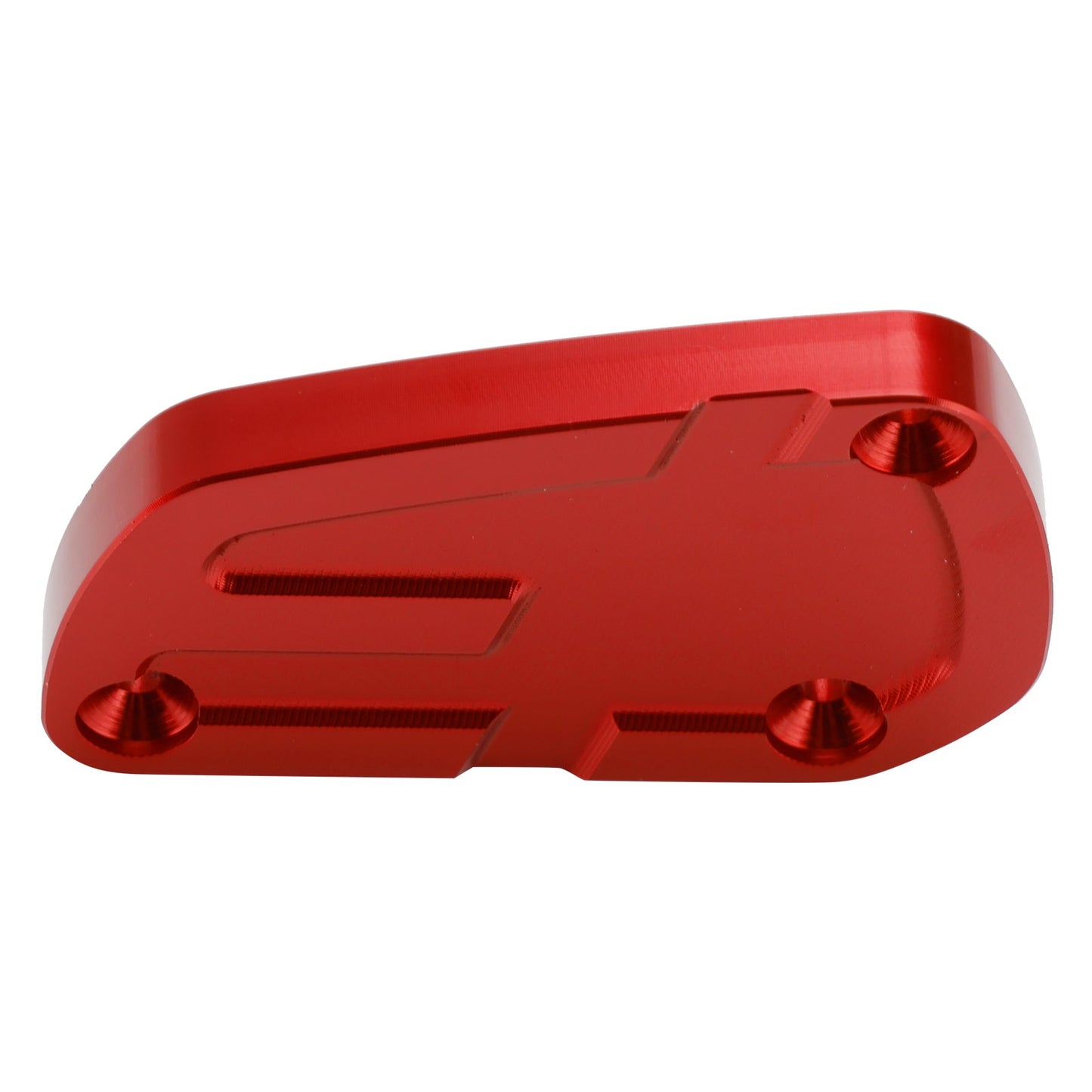 Tapa de líquido de freno delantero de aluminio MOTO GUZZI V85 TT 850 19-24, color rojo