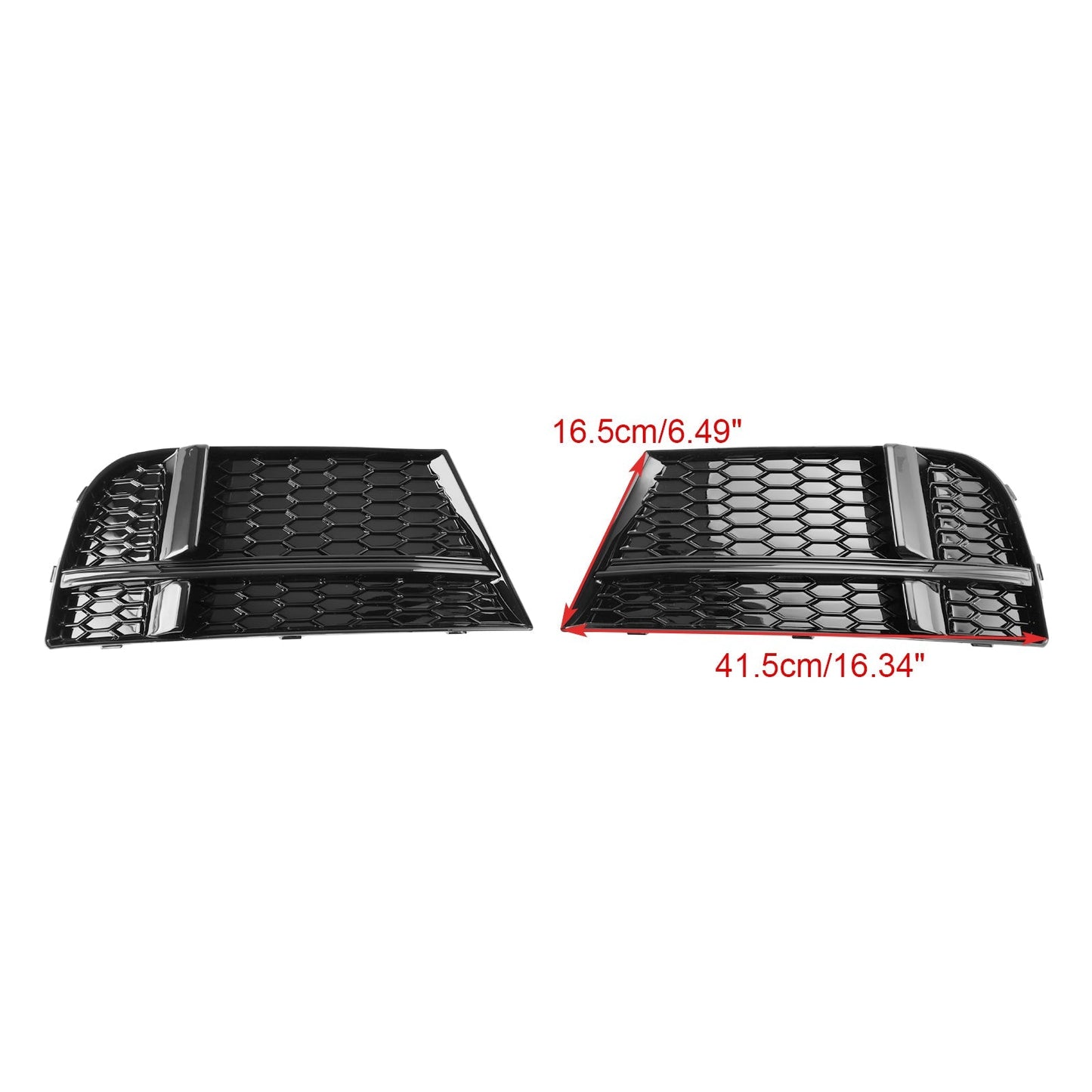 2016.05-2020 Audi A3 8V S-Line Sedan/Sportback/Convertible Front Fog Light Cover Bezel Grille