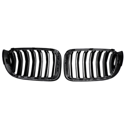 2014-2017 BMW X3 F25 xDrive28i/xDrive35i/sDrive18d/xDrive20d/xDrive30d Front Bumper Kidney Grille Gloss Black Grill