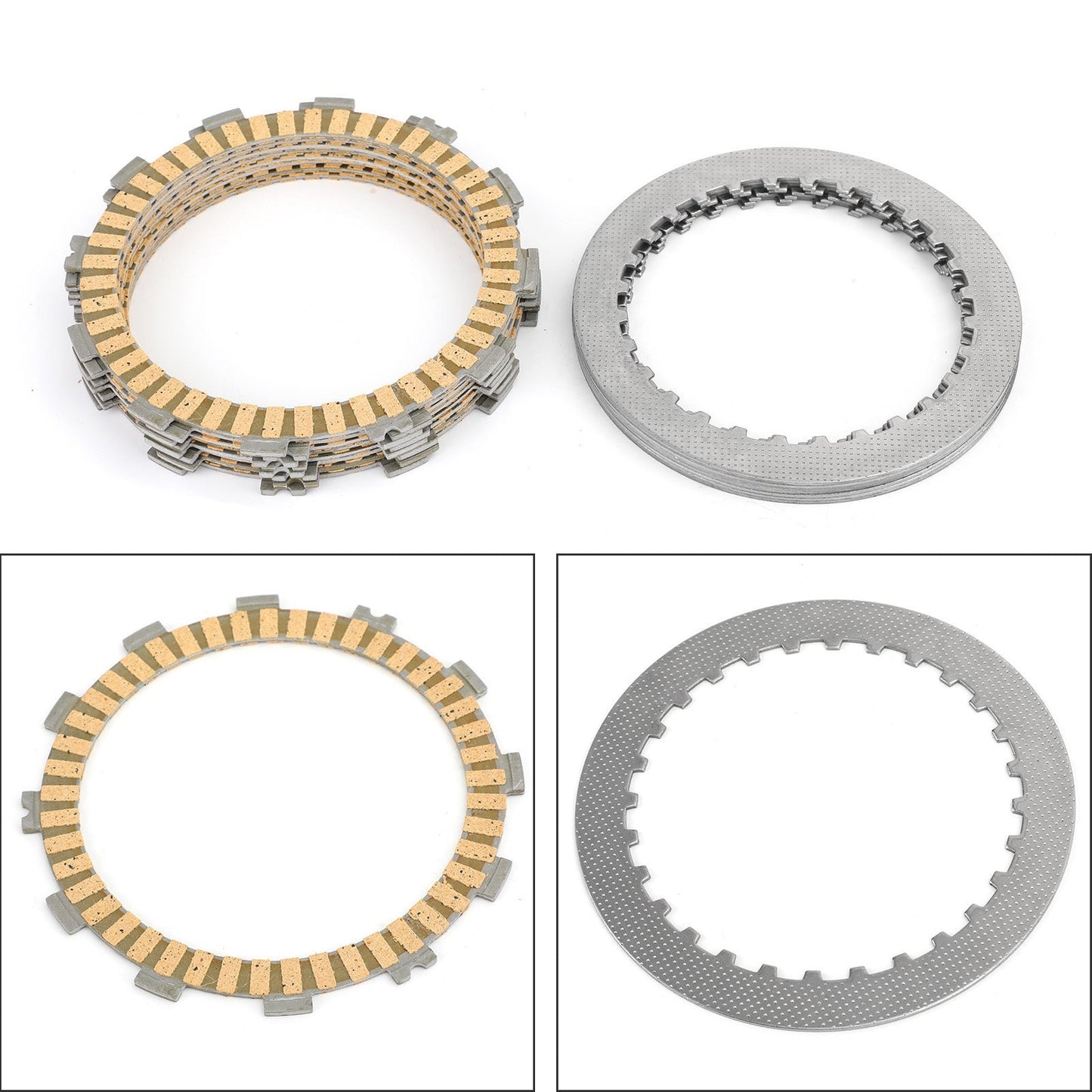 Kit de embrague de acero y placas de fricción para Honda CRF450R 02-08 y CRF450X 05-17