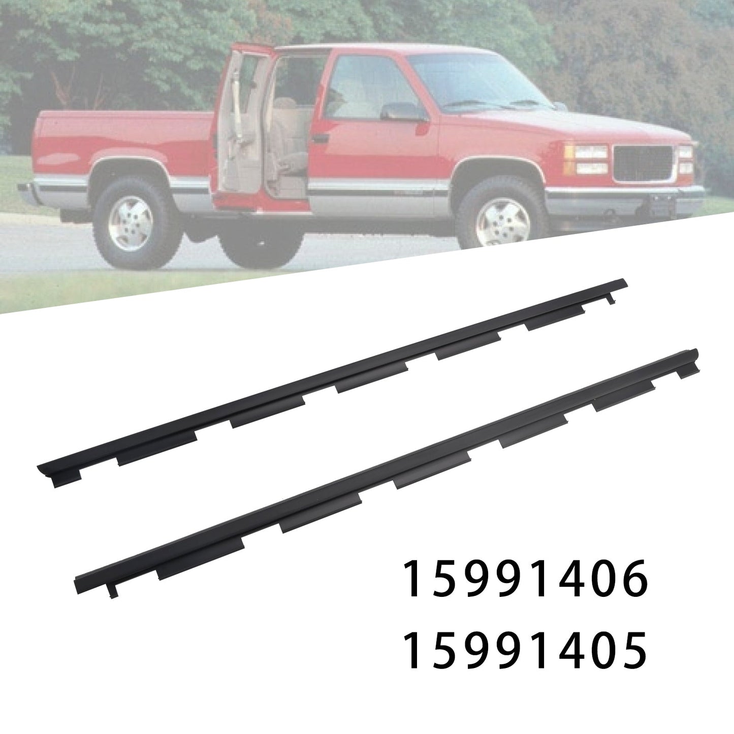 Joints d'étanchéité avant gauche et droit pour Chevrolet C1500 et GMC C2500 de 1988 à 2000 (15991406 et 15991405)