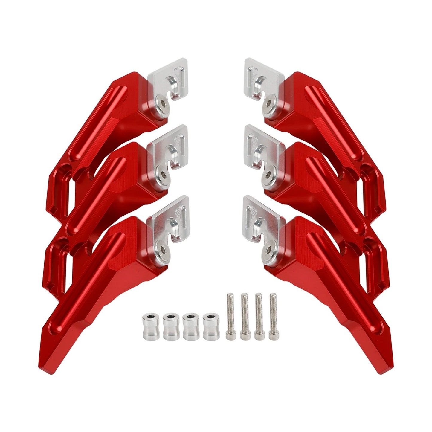 Guardabarros laterales y deslizadores de horquilla delantera CNC para Yamaha YZF-R15 V3 V4 2018-2022