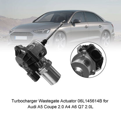 2021 Audi A6 2.0L ELECTRIC/GAS A/T Quattro Premium Sedan Turbocharger Wastegate Actuator 06L145614B