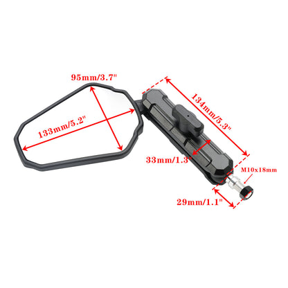 Yamaha XVS950 Bolt C-Spec R-Spec V-Star 950 Tourer E24 * 81R00 Long Arm Mirrors Enduro Mirror Kit
