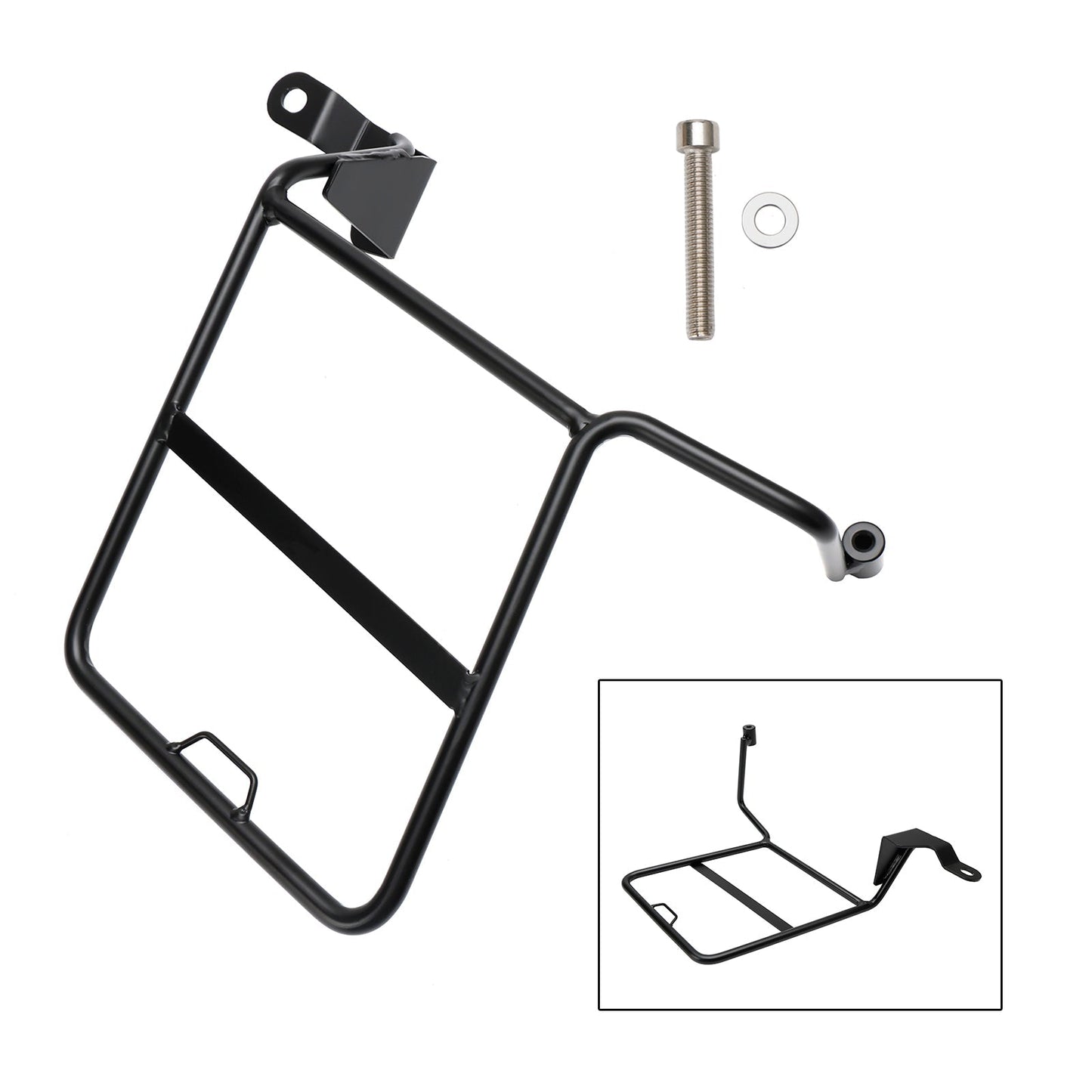 Luggage Rack Side Saddle Bag Mount Bracket Left For For Honda Ct125 Hunter Cub Trail
