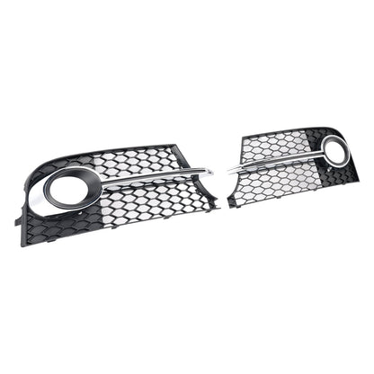 2011-14 Chrome Front Bumper Fog Light Grille Fit Audi TT MK2 S-Line TTS