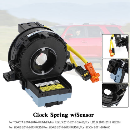 2011-2016 For SCION tC #84307-30090 Spiral Cable Clock Spring w/Sensor