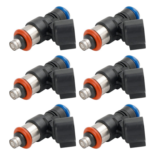 Inyector de combustible para Mazda Tribute 3.0L (2009-2011), 6 piezas, 0280158189, 9L8Z-9F593-A, 82211217