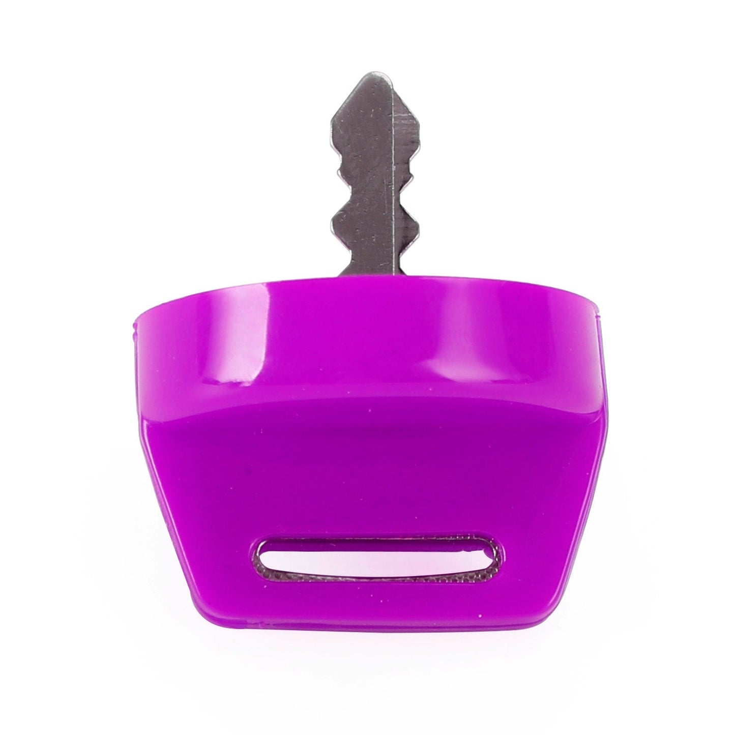 2 cubiertas de llave de encendido violeta con tuerca para Polaris RZR XP 570 800 900 1000 5433534