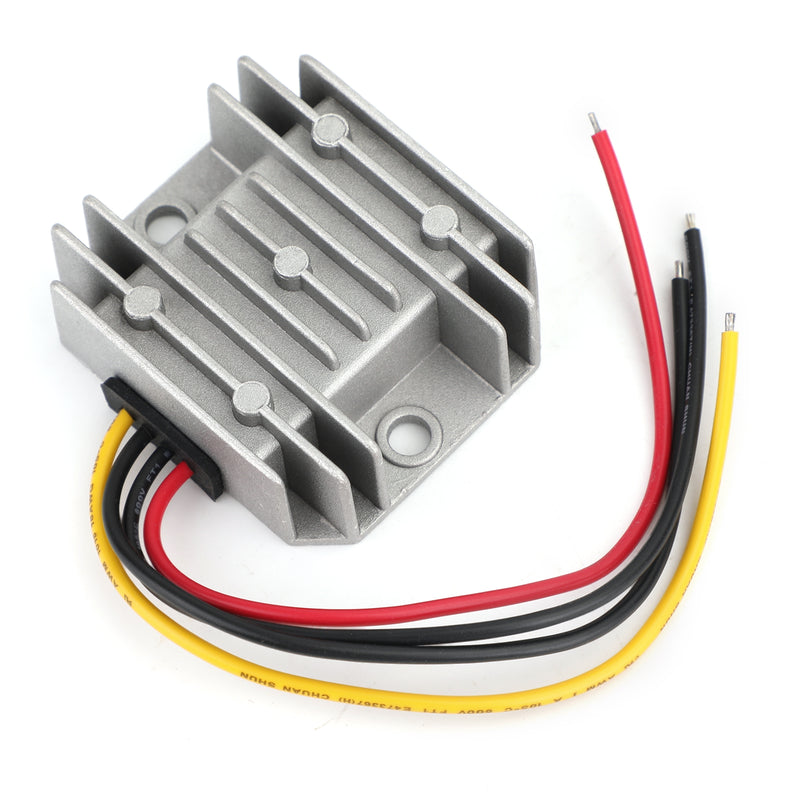 Convertidor de fuente de alimentación para coche, regulador y resistente al agua, de 12 V CC a 24 V, 3 A y 72 W