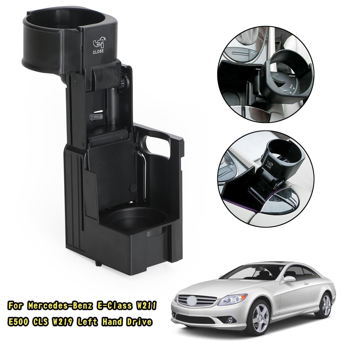 2003-2006 Mercedes-Benz E55 AMG Centre Console Cup Holder 2116800014 A2116800014