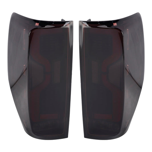 Feu arrière LED noir transparent pour Ford Ranger T6 T7 T8 PX1 PX2 PX3 2011-2021