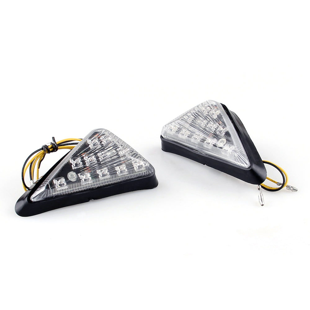 Clignotants LED encastrés pour Honda CBR 600/F4i/929/1000 RR et Yamaha R6 R1