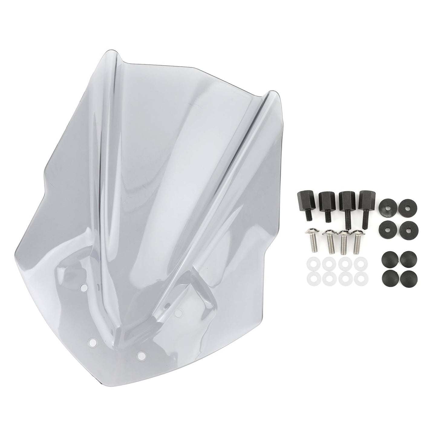 Pare-brise ABS pour moto Yamaha MT125 2015-2019, gris