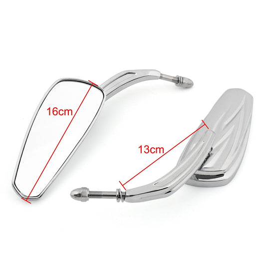 Rear View Mirror Mirrors For CVO Dyna Fat Bob Heritage Softail XLX