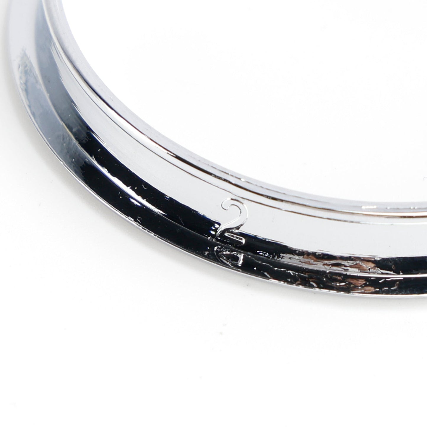 Anillos embellecedores plateados para tablero de instrumentos del BMW Serie 5 E39 1995-2004, panel del velocímetro, GF1734008