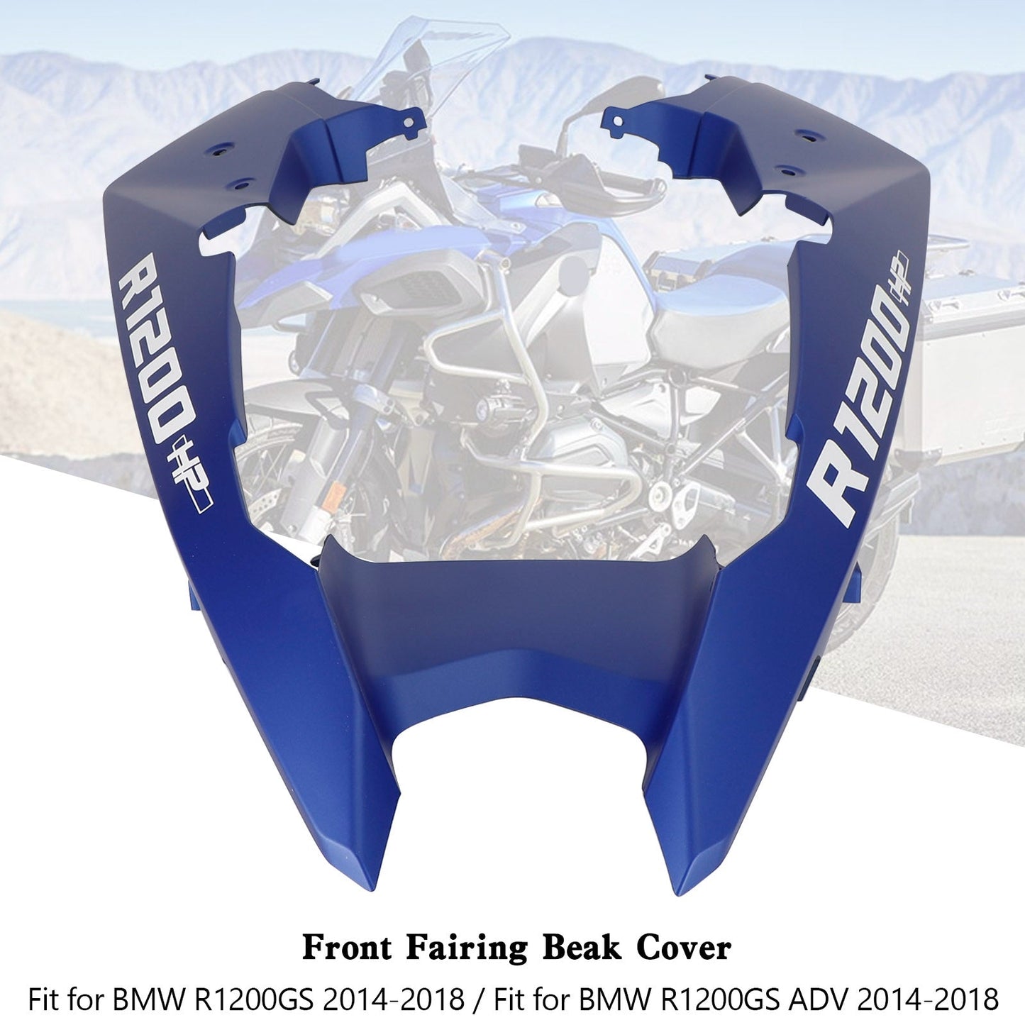 Front Nose Fairing Beak Fender Cover For For BMW R1200GS / ADV 2014-2018