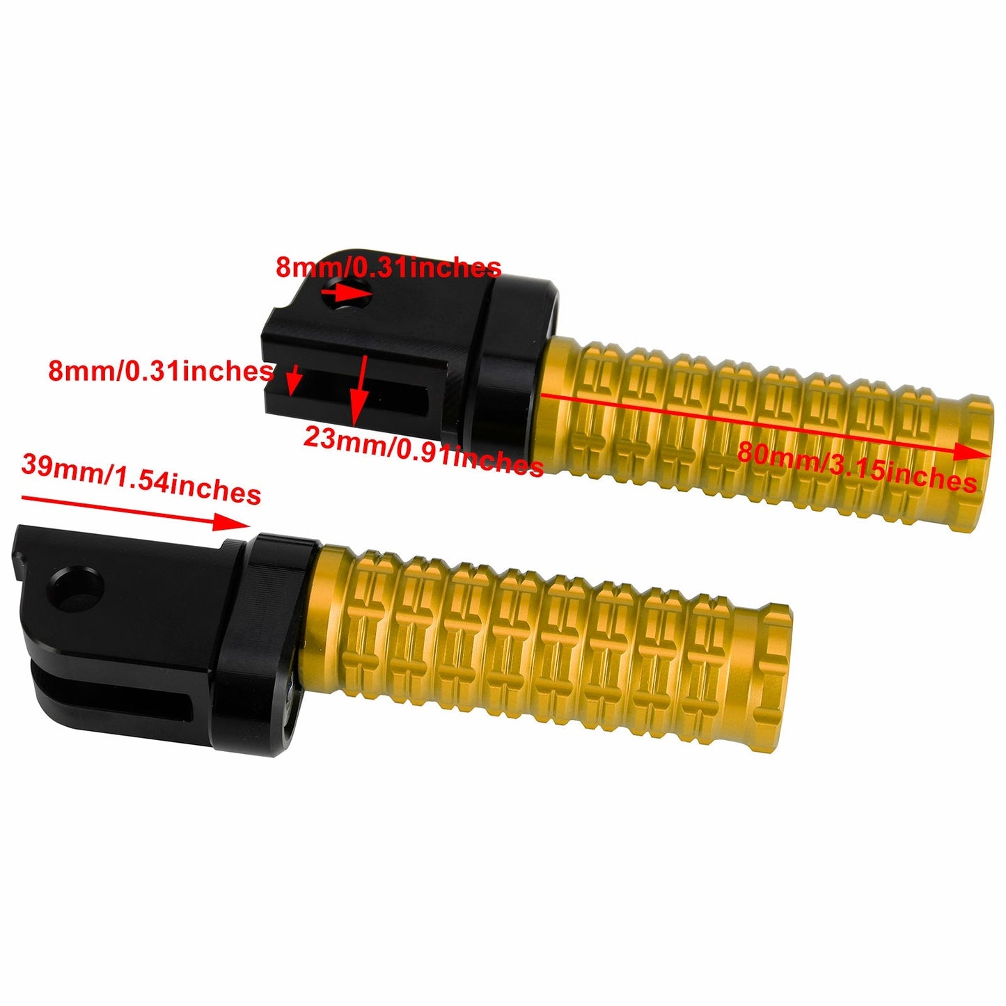 Repose-pieds avant pour Benelli Leoncino 800 2021-2022 et KOVE 321RR 2022