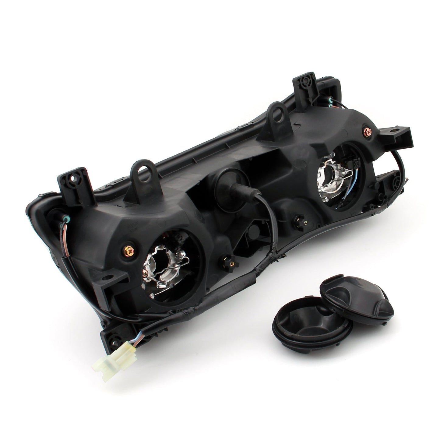Phare avant transparent pour Kawasaki Ninja ZX636 ZX6R 03-04, assemblage AU