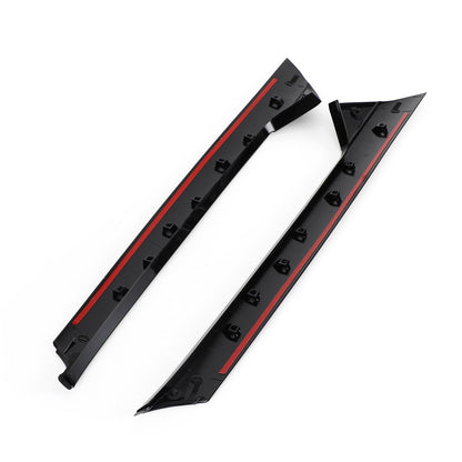2011-2019 Ford Explorer Left+Right Pair Side Windshield Outer Trim Molding
