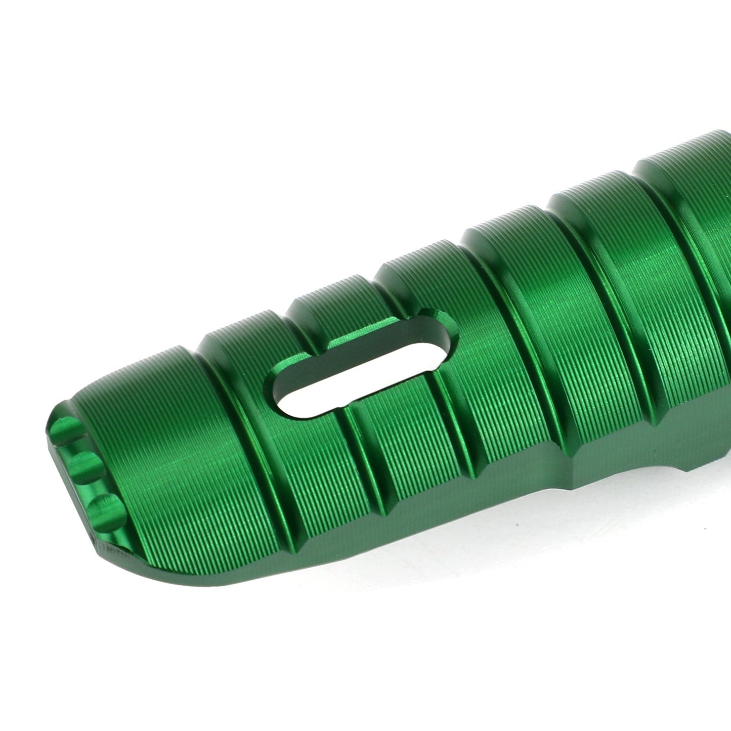 Reposapiés delanteros KAWASAKI ZX-9R 94-03, estriberas verdes