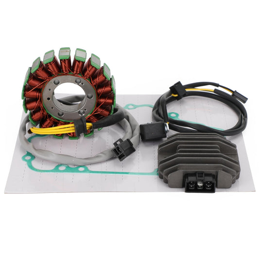 Magneto Coil Stator + Voltage Regulator + Gasket Assy For For Kawasaki Ninja 250 EX 250 2008-2012 Assosary