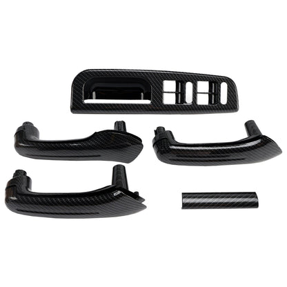 VW Jetta MK4 1999-2004 5PCS Window Switch Panel Bezel Door Handle Trim Set