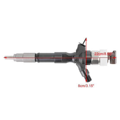 2006+ Toyota Hilux 1KD-FTV 2KD-FTV 1PCS Fuel Injector 23670-30140