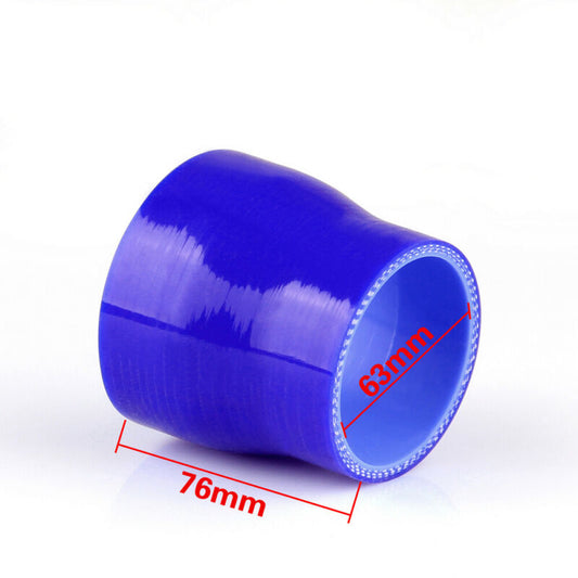 Réducteurs 0 degré 63 mm 76 mm Tuyau en silicone Coupleur de tuyau Intercooler Turbo Admission