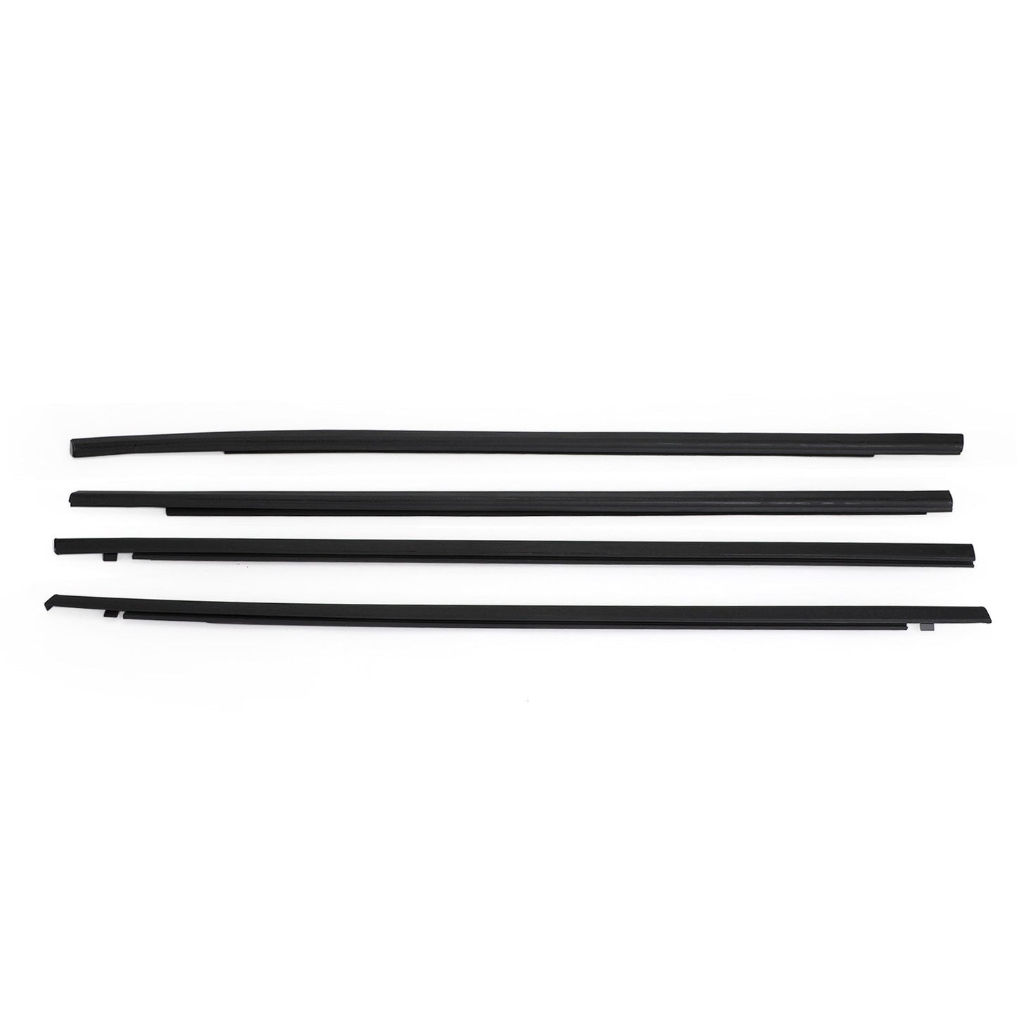 Joint d'étanchéité pour moulures de vitres et ceintures pour Honda Civic Berline 2016-2021 (4 pièces)