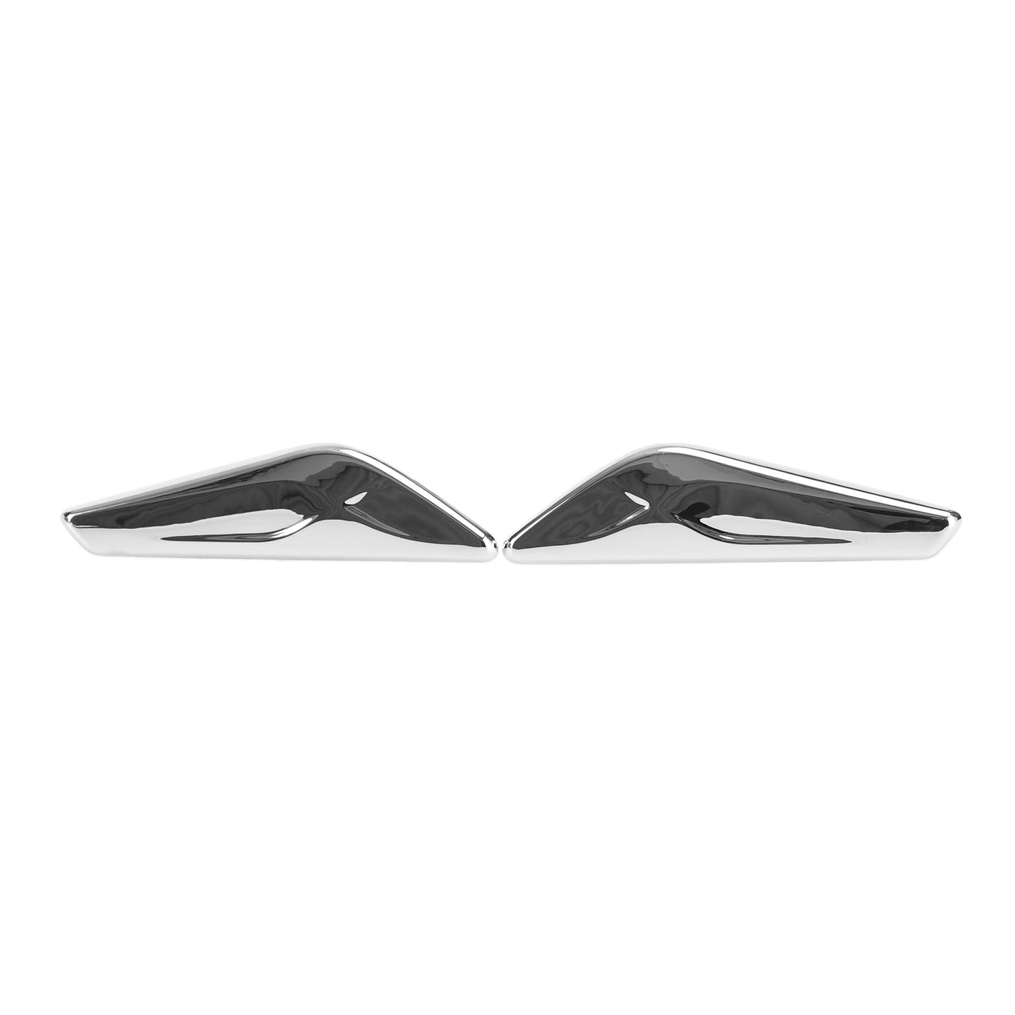 Paire de garnitures de garde-boue avant chromées pour BMW F25 F26 X3 51117338569 51117338570
