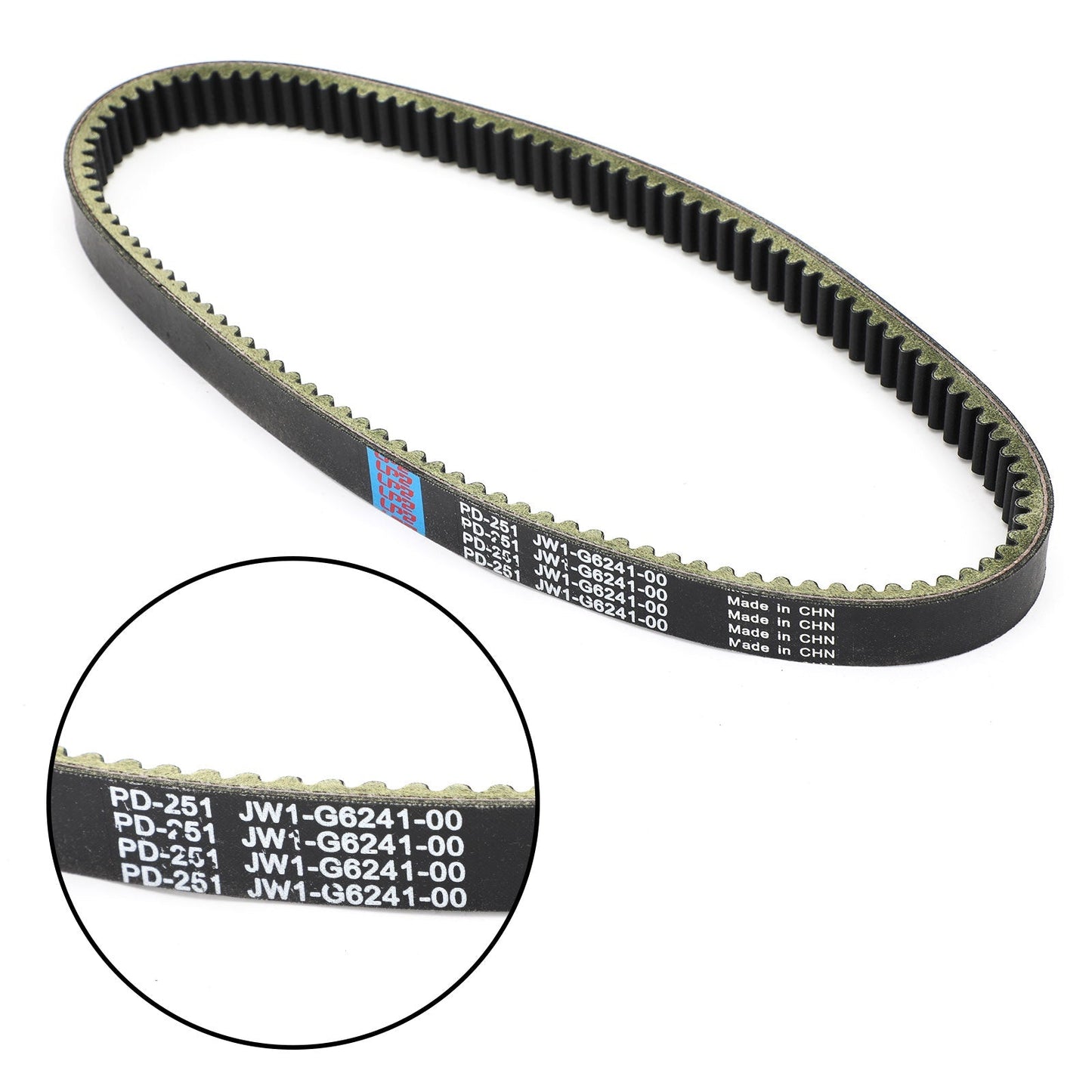 Correa de transmisión correa en V compatible con Yamaha YDRA YTF1 YT1A G29 JW1-G6241-00 JW1-G6241-10