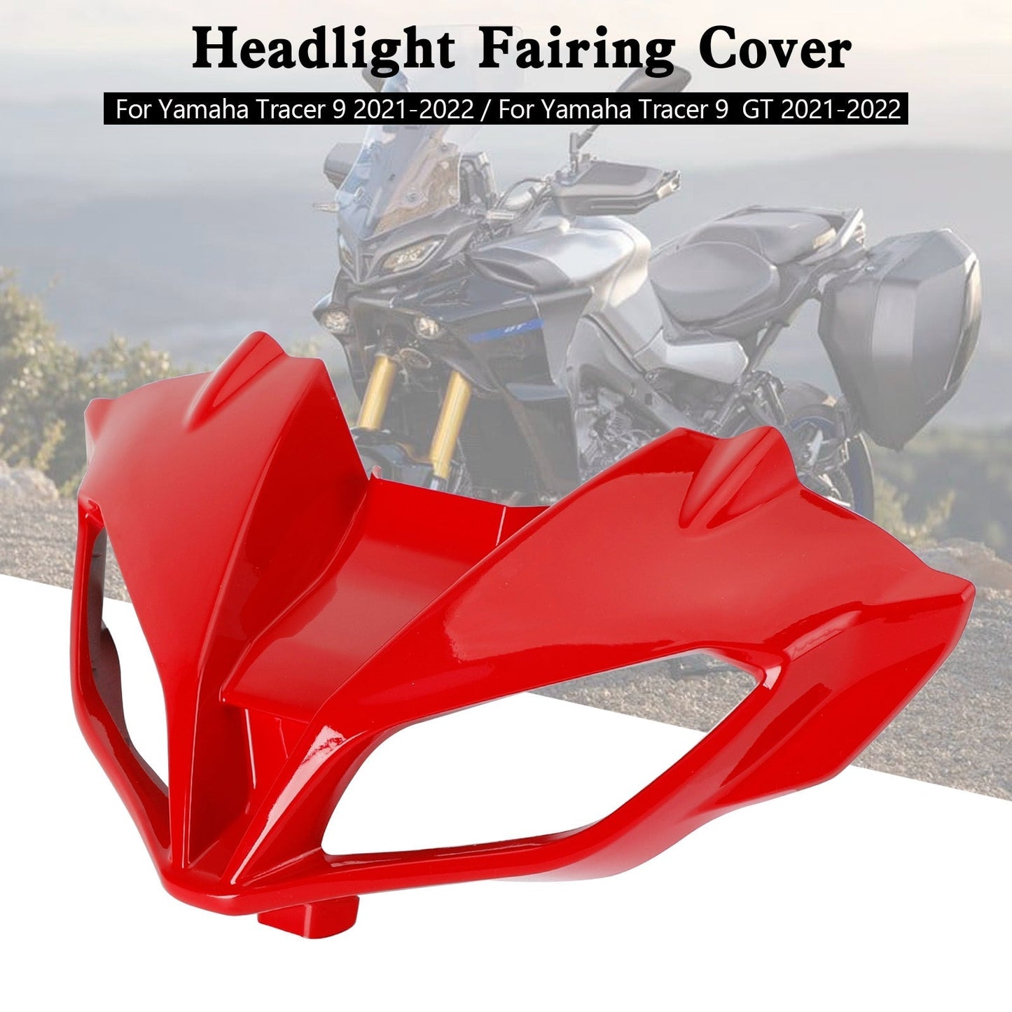 Headlight Fairing Stay Beak Nose Cone For For Yamaha Tracer 9 GT 2021-2022
