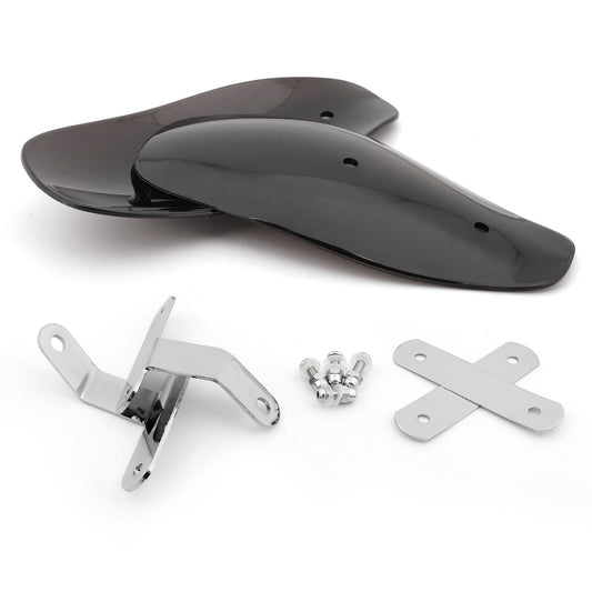 Protège-mains universel pour moto Honda Softail Touring, déflecteur de vent froid, fumé