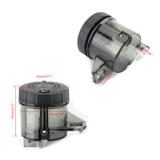 1PCS Motorcycle Front Brake Clutch Master Cylinder Fluid Reservoir Oil Tank Cup