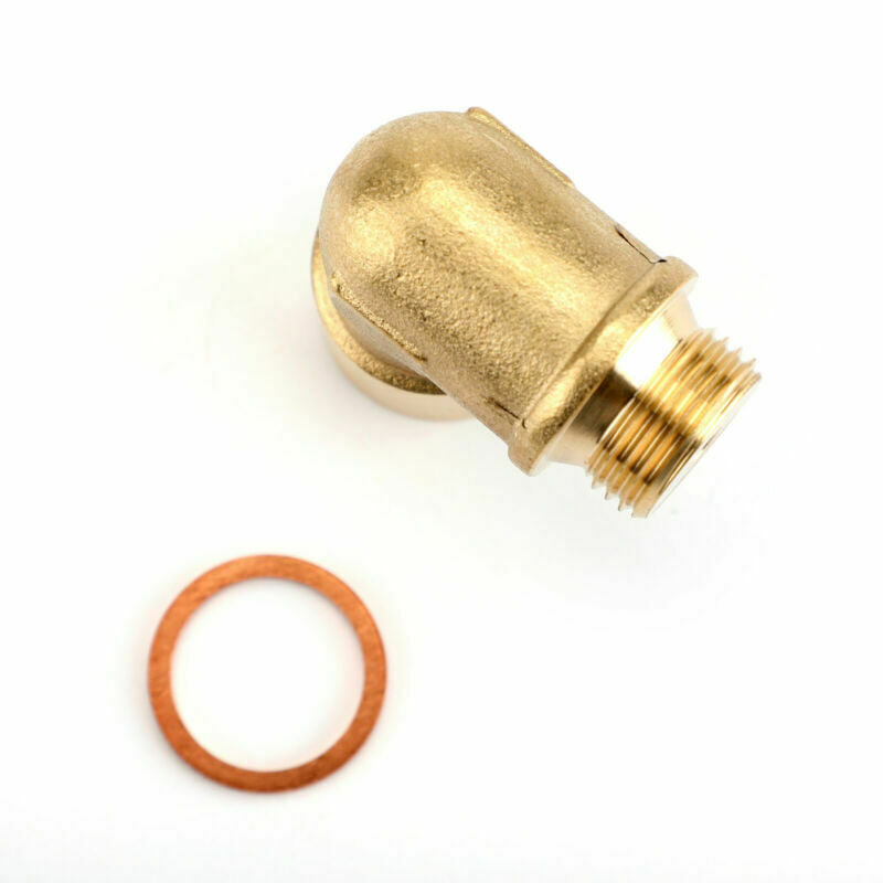 M18X1.5 02 Bung Extension O2 Oxygen Sensor Angled Extender Spacer 90 Degree