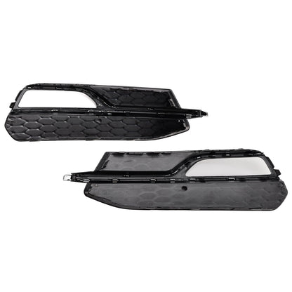 2013-2016 Front Lower Bumper Fog Light Cover Grille Fit AUDI A3 S-Line S3