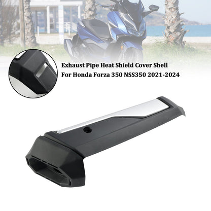 2021-2024 Honda Forza 350 NSS350 Exhaust Pipe Heat Shield Cover Shell For Silver