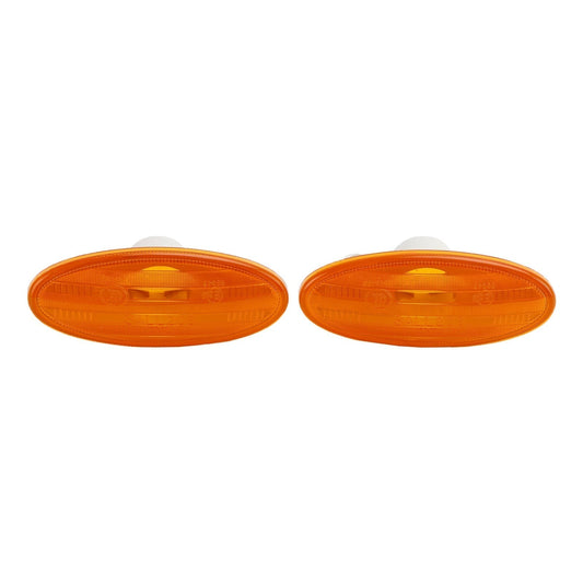 Boîtier de clignotant et de feu de position latéral ambre/fumé pour Nissan Leaf 2011-2017 (2 pièces) 26160-89900A
