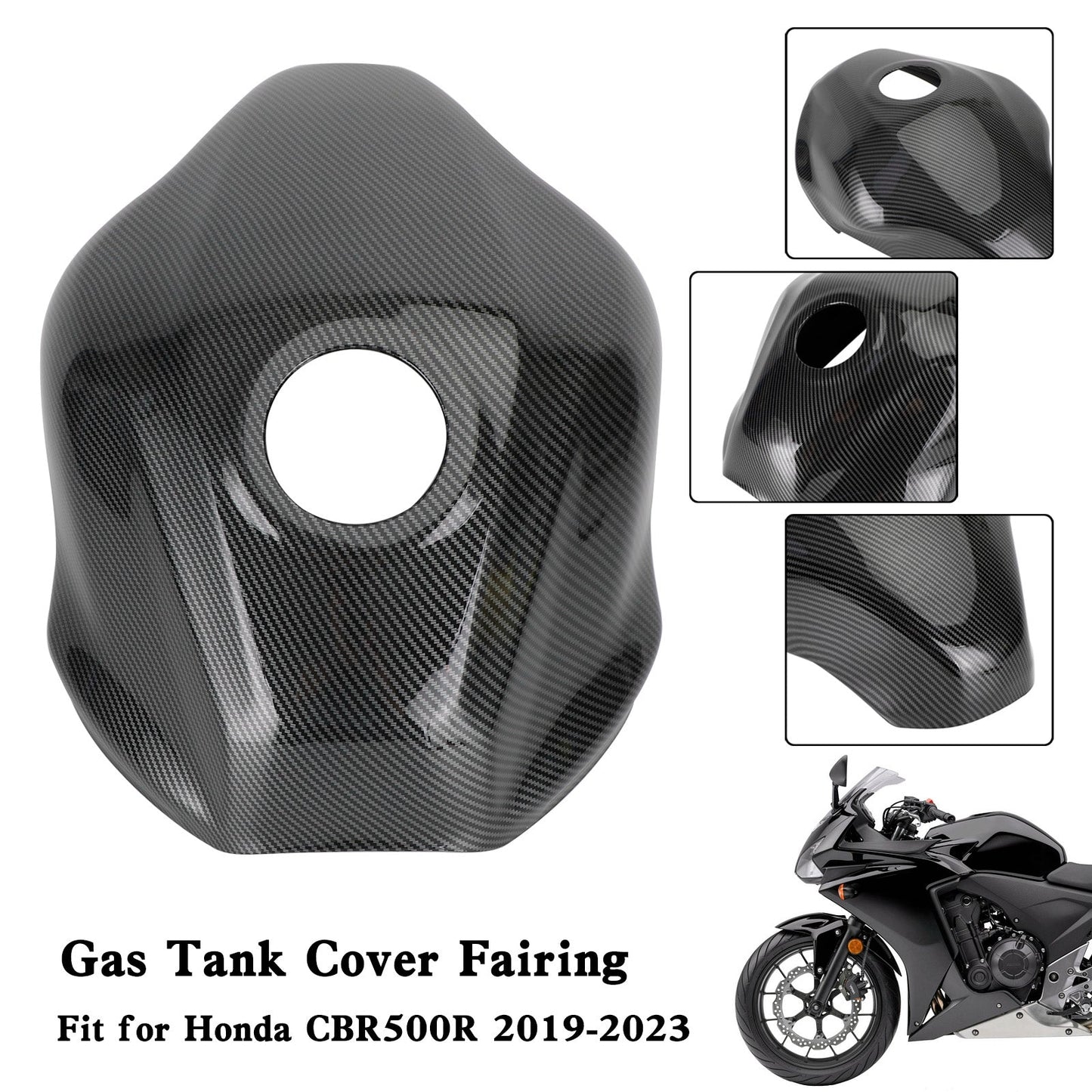 Gas Tank Cover Guard Fairing Protector For For Honda CBR500R 2019-2023