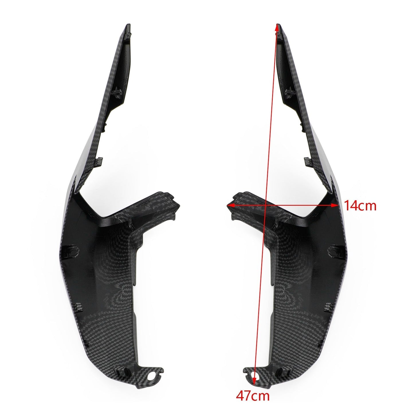 Capot de carénage latéral arrière supérieur pour Honda CBR500R 2019-2021