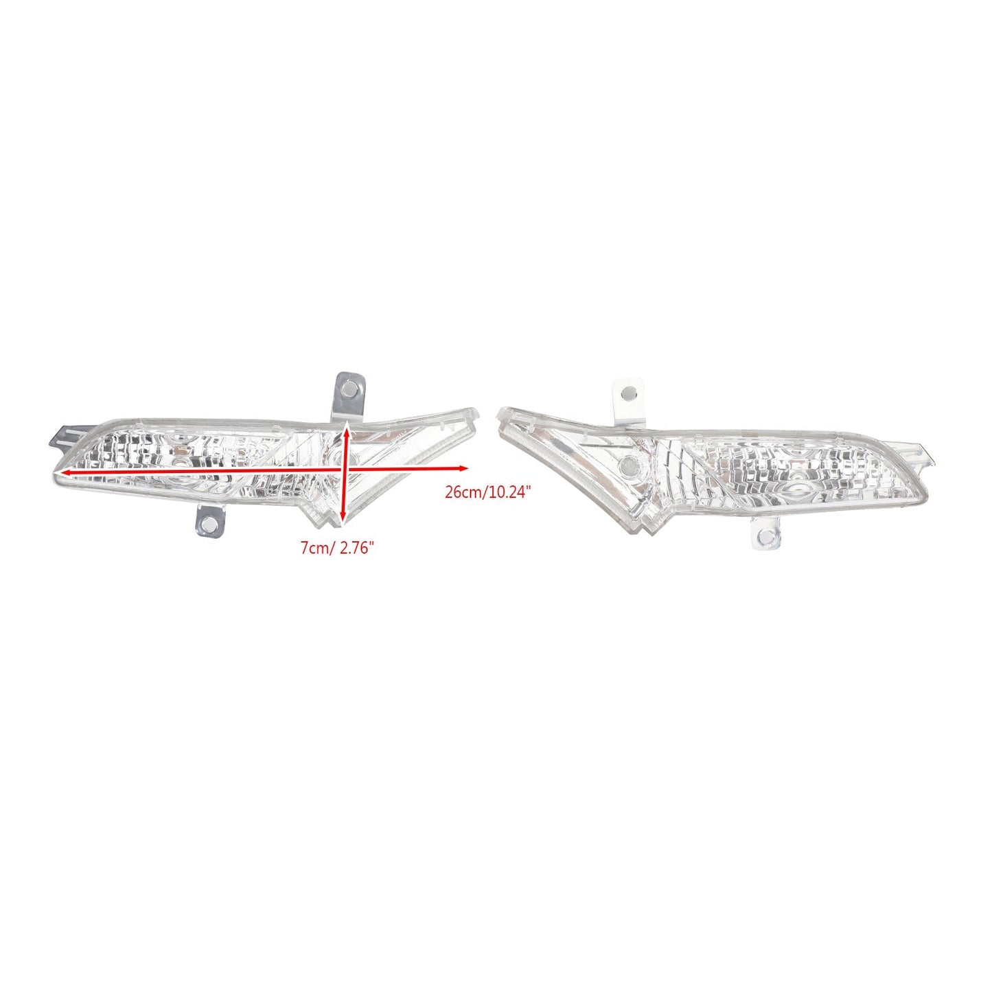 Paire de feux de position avant droit et gauche pour Porsche Cayenne 2008-2010