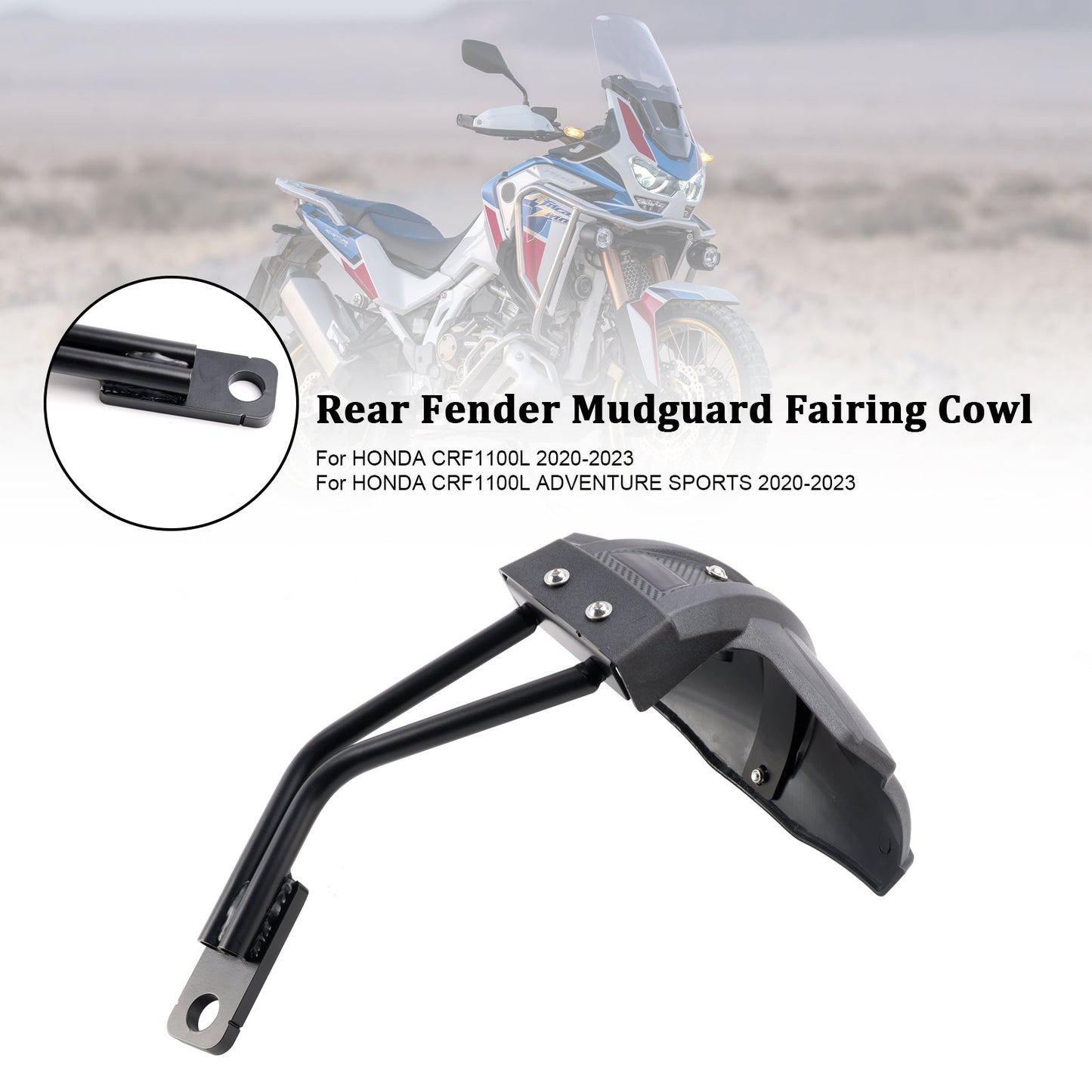 Garde-boue arrière sport Honda CRF1100L ADV 2020-2023