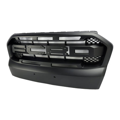 Raptor Style Front Bumper Grill Grille Fit Ford Ranger 2015-2019 T7 W/LED