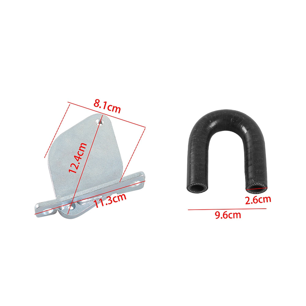 6.6L Duramax LMM EGR Delete Kit with High Flow Intake Elbow Fit 07-10 Chevy GM 2500 3500