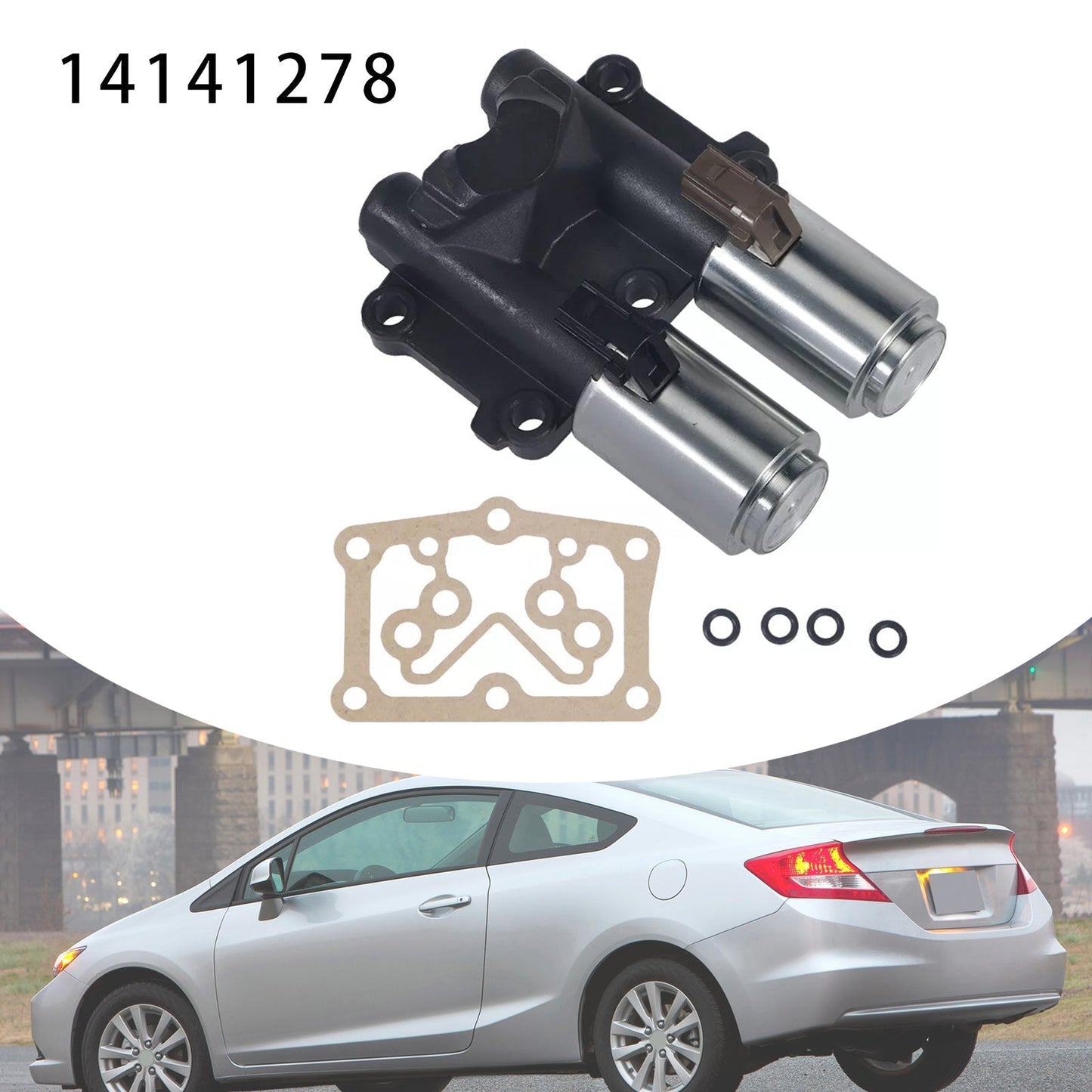 Solénoïde linéaire double pour transmission Honda Civic L4 2012-2015 14141278 28260-RG5-004